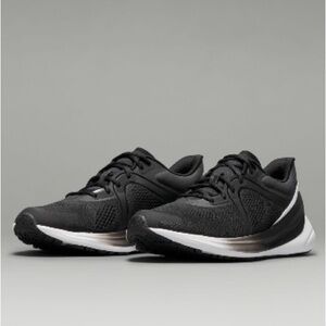 lululemon athletica Black and White Athletic Shoes